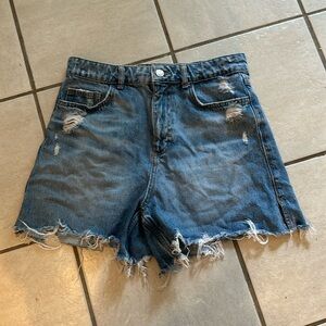 Zara high waisted shorts